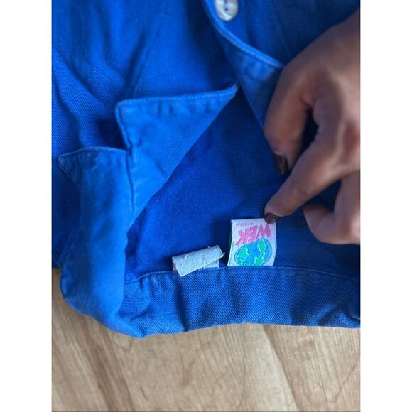 WEK vintage blue vest - Picture 4 of 7